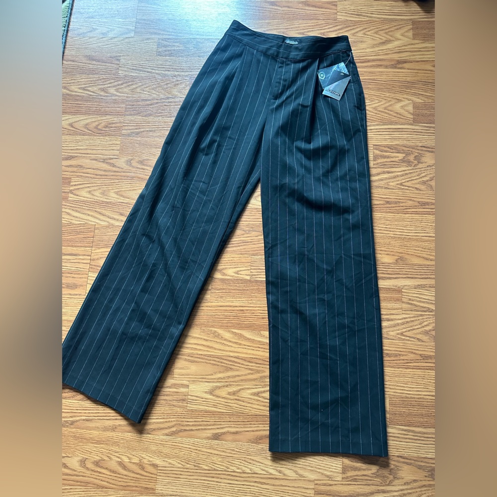 Project RUNWAY Black Pinstripe Pantsuit